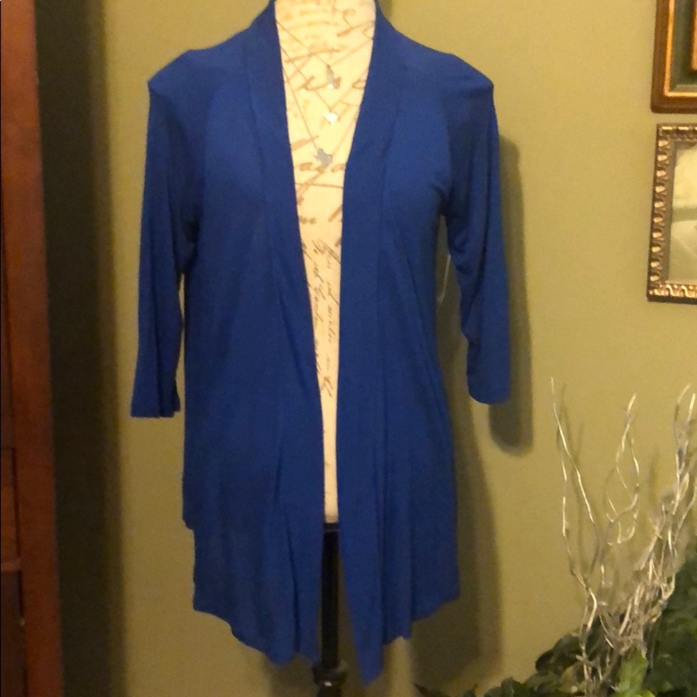 Royal blue jacket